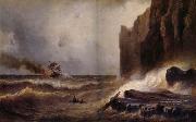 Francia Alexandre Scene de naufrage painting
